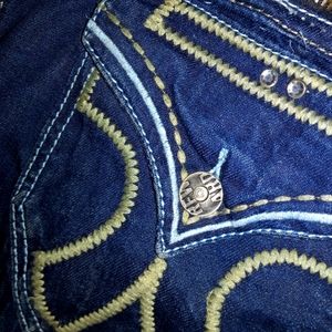 🤑Ladies Size 34" × 32 " Reward Jeans EUC